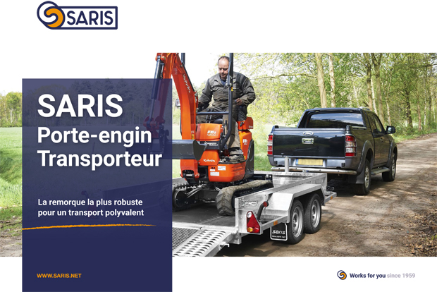 Porte-engins et transporteur Saris